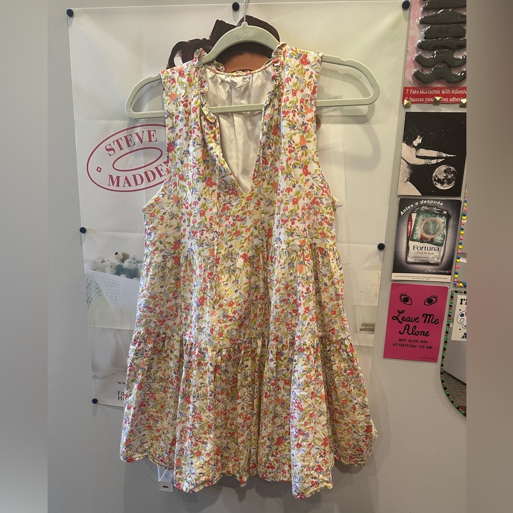 BB Dakota ( Steve Madden ) frills and floral mini dress